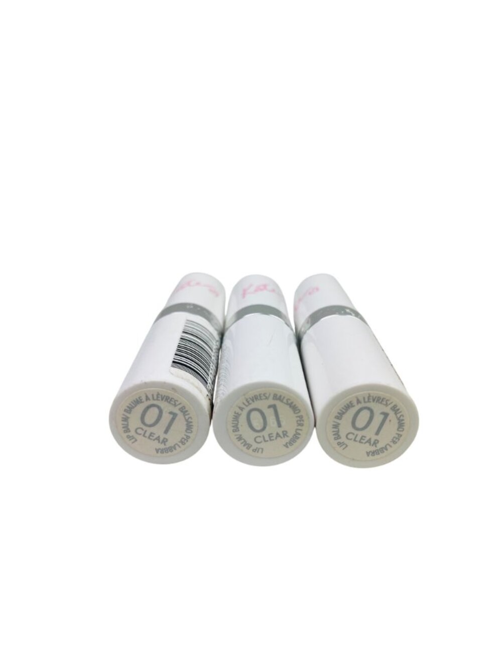 Rimmel Kate Conditioning Lip Balm - 01 Clear 3 pack - Flawed Tips - Picture 3 of 4